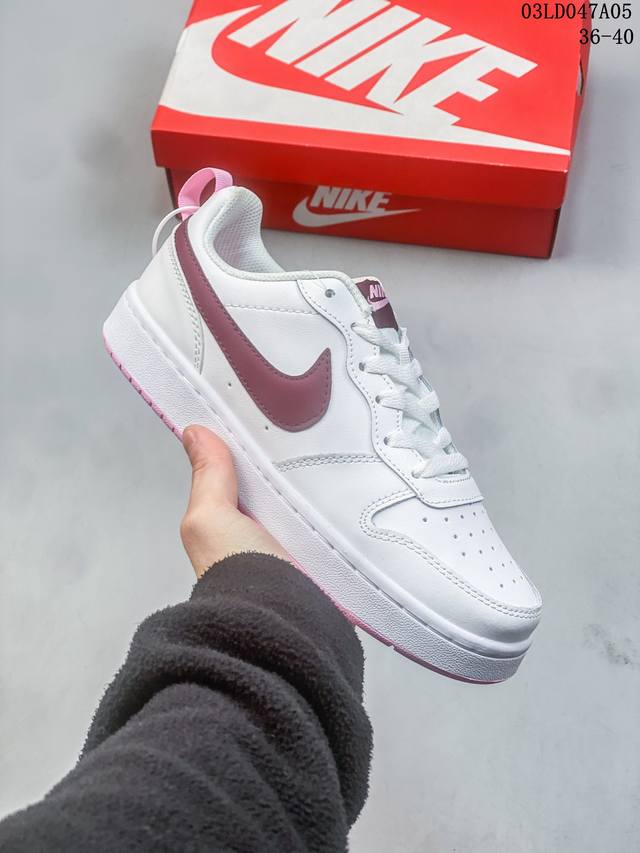 回馈 全系足码 上图就爆 目前更新11色 Nike Court Borough Low 2 Gs 白浅蓝 品控无敌 欢迎品鉴 跑量为主 极大压缩利润 原数据独家