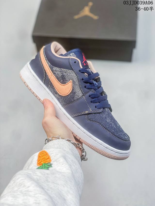 真标带半码 乔丹air Jordan 1 Low Aj1 Wh 乔1 低帮复古文化休闲运动篮球鞋 凭借出色的性能和吸睛的外观 Air Jordan直是风球场和街