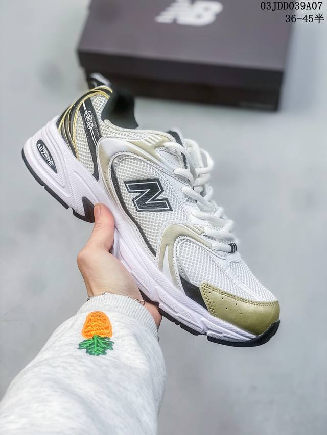 公司级 带半码 韩流爆火款式#2023新款nb新百伦new Balance Mr 系列复古老爹风网布跑步休闲运动鞋 官方货号#Wr St 编码:03Jdd039