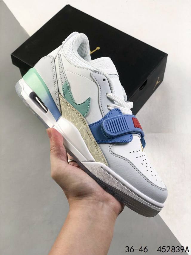 头层36-45半码 耐克 Aj 乔丹 Air Jordan Legacy 312 低帮运动鞋百搭篮球鞋 酷炫混搭 谁人不爱 Air Jordan Legacy