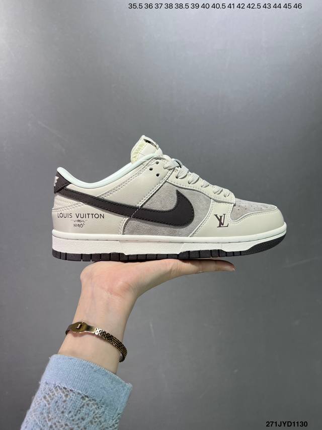 公司级 头层皮 Nike Dunk Sb Low 定制配色 Dunk Sb顾名思义 具有经典的dunk血缘 又注入了更多的时尚元素 相较于普通的dunk滑板鞋