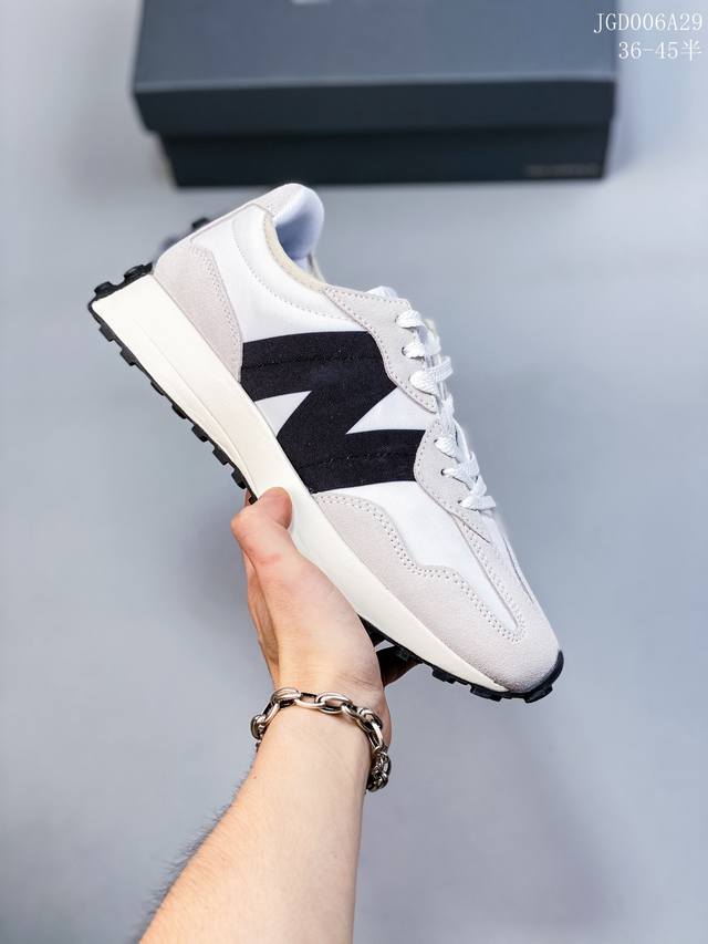 公司级 新百伦new Balance 327 复古先锋 Ms327系列复古休闲运动慢跑鞋 上世纪 70 年代的意大利街头风格nb新百伦 全新 New Balan