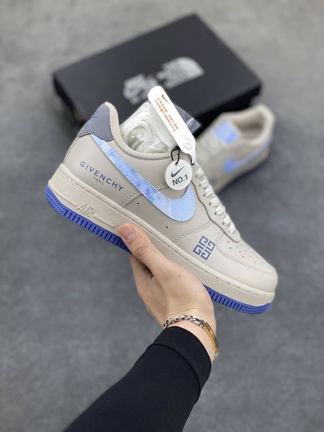 套现 原本地 版本 海外限量发售 公司级nike Air Force 1 '07 Low 纪梵希联名-星际灰 空军一号 低帮 运动鞋 休闲鞋 一生只做一件事 一