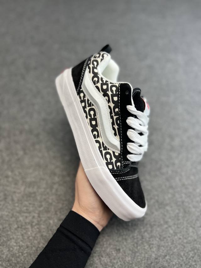 Vans Classics Knu Skool 面包鞋 Imran Potato与vans联名超火的土豆鞋 复古经典 鞋头放大 包边上移加厚 鞋舌加厚 Vans