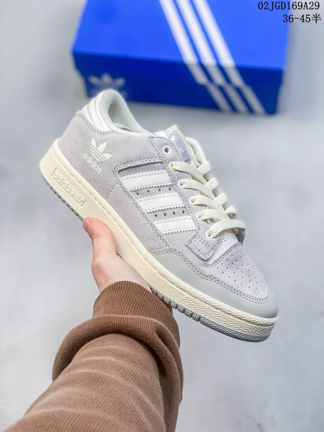 真标带半码阿迪达斯adidas三叶草centennial 85男女复古休闲运动板鞋 If5419尺码36-45半 02Jgd169A29