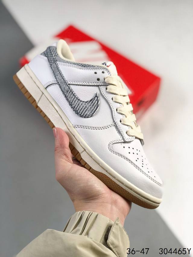 公司级真标带半码 耐克nike Sb Dunk Low 复古低帮休闲运动滑板板鞋 采用脚感柔软舒适zoomair气垫 有效吸收滑板等极限运动在落地时带来的冲击力