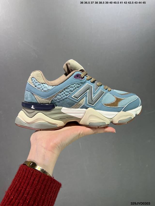 公司级joe Freshgoods X New Balance Nb9060 联名款 复古休闲运动慢跑鞋 鞋款灵感源自设计师本人对夏日的怀日回忆 鞋面大身由空间