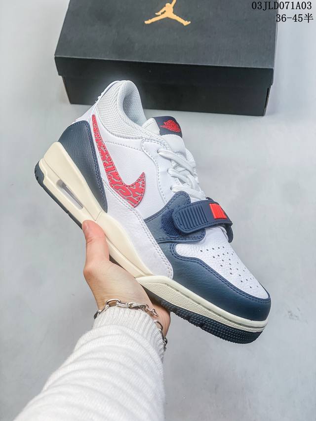 真标带半码 乔丹一代 低帮 气垫 Air Jordan Legacy 312 Low 乔丹联名 号称 最强三合一 的 Jordan Legacy 312 自然有