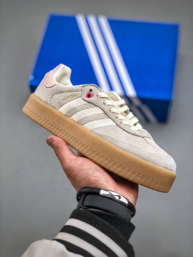 Adidas Samba Vegan Og 阿迪三叶草德训休闲板鞋货号 Id 4 尺码 36-45 半