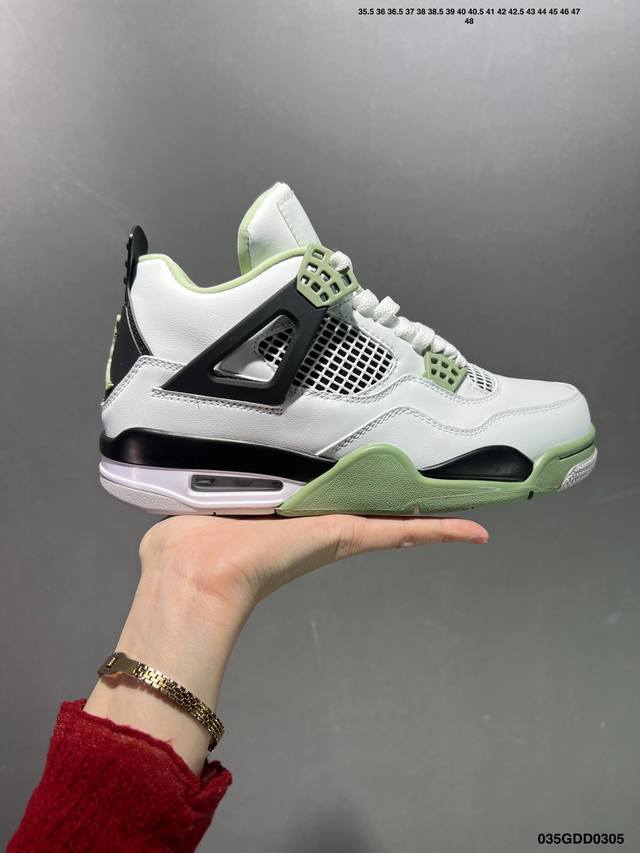 公司级aj4 Air Jordan 4 Retro Infrared Aj4乔4 男子文化篮球鞋 大厂出品 主力合作工厂 全新模具开发 纯正4代正确鞋型 进口头