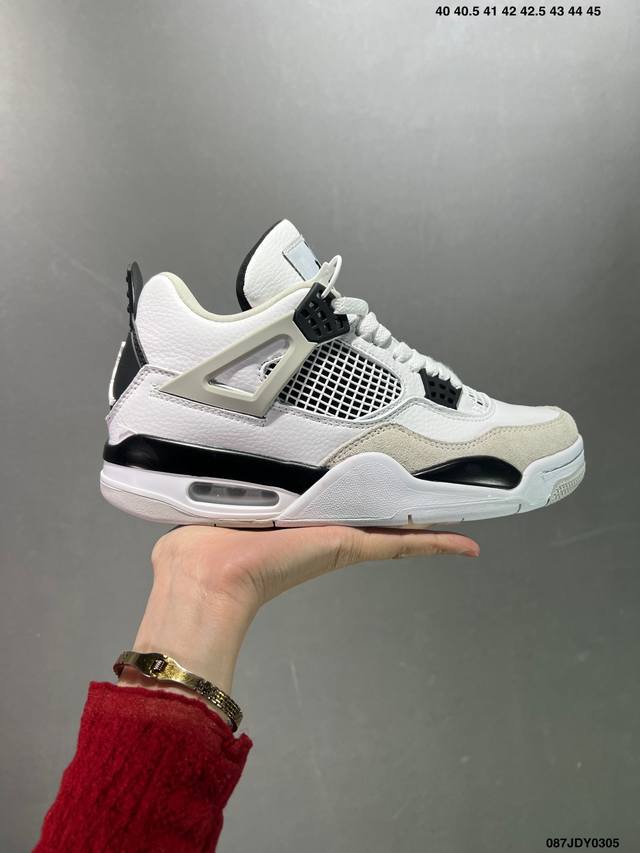 Aj4 Air Jordan 4 Retro Infrared Aj4乔4 男子文化篮球鞋 大厂出品 主力合作工厂 全新模具开发 纯正4代正确鞋型 进口头层皮料