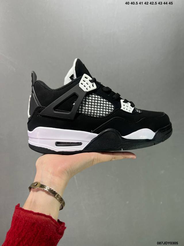 Aj4 Air Jordan 4 Retro Infrared Aj4乔4 男子文化篮球鞋 大厂出品 主力合作工厂 全新模具开发 纯正4代正确鞋型 进口头层皮料