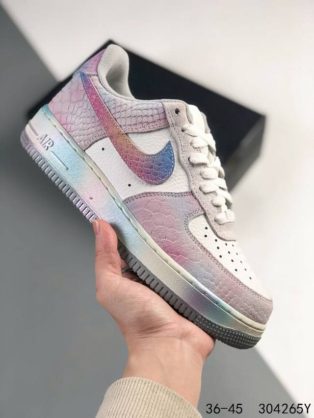 公司级真标半码 耐克 Nike Air Force 1 空军一号 中国龙 低帮休闲运动板鞋 原装级别 原楦头原纸板 打造纯正空军版型#专注外贸渠道 全掌内置真气