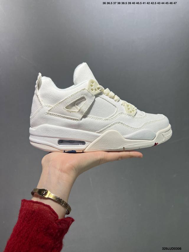 Aj4 Air Jordan 4 Retro Infrared Aj4乔4 男子文化篮球鞋 大厂出品 主力合作工厂 全新模具开发 纯正4代正确鞋型 进口头层皮料