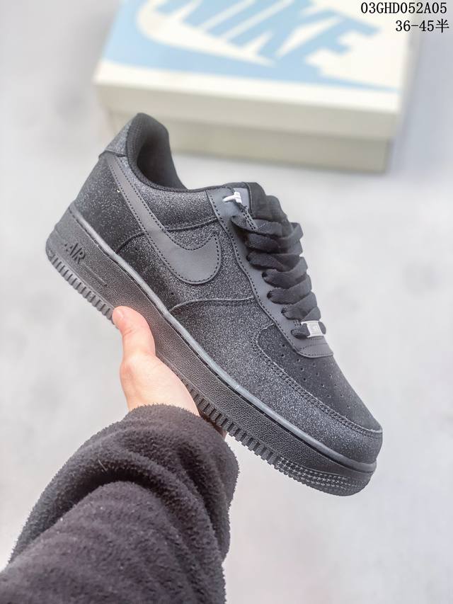 公司级带半码 耐克nike Air Force 1 Low 空军一号低帮休闲板鞋 打造纯正空军版型#专注外贸渠道 全掌内置蜂窝气垫 #原盒配件 原厂中底钢印 拉