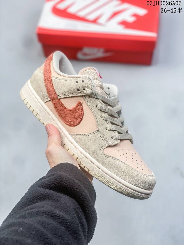 公司级带半码 耐克nike Sb Dunk Low 扣篮系列复古低帮休闲运动滑板板鞋 采用脚感柔软舒适zoomair气垫 有效吸收滑板等极限运动在落地时带来的冲