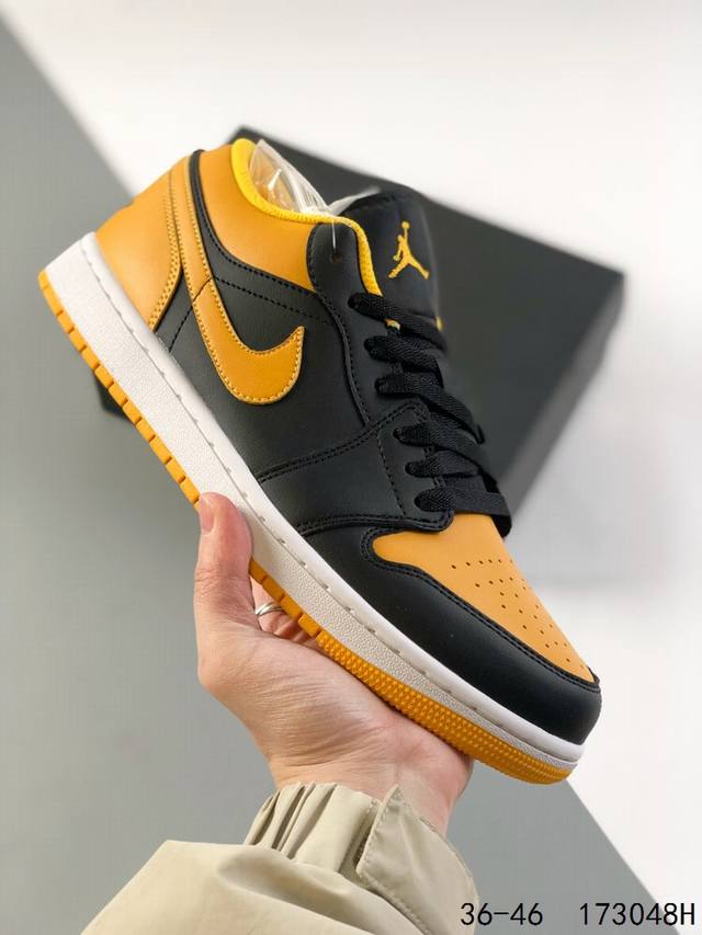 公司级真标带半码 乔丹air Jordan 1 Low Aj1 Wh 乔1 低帮复古文化休闲运动篮球鞋 凭借出色的性能和吸睛的外观 Air Jordan直是风球