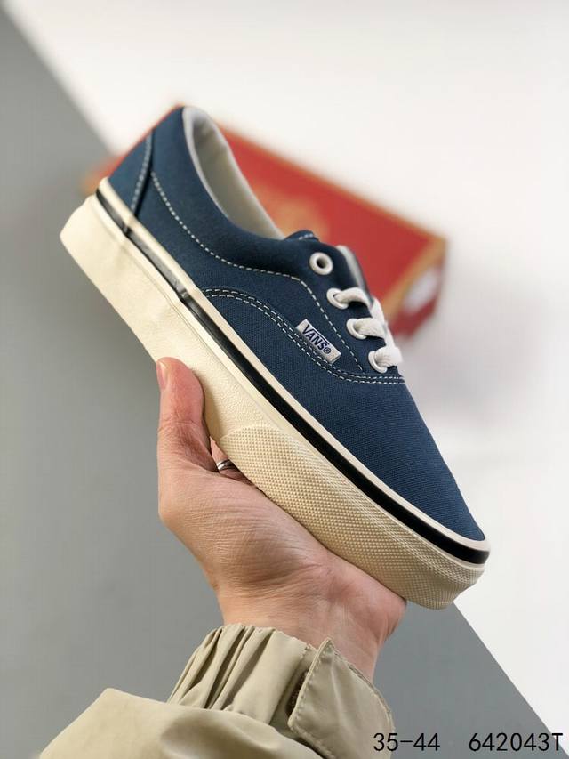 硫化真标带半码 Vans 万斯 Old Skool 时尚百搭 耐磨防滑 低帮休闲运动帆布板鞋 Id:642043T