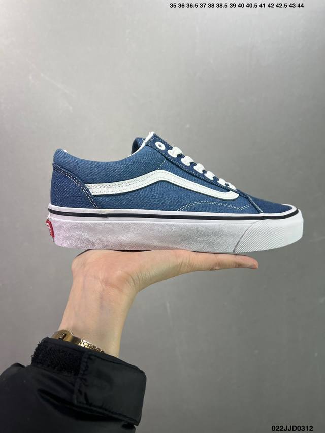 Vans 万斯 Old Skool 时尚百搭 耐磨防滑 中高帮休闲运动板鞋 Id:022Jjd0312