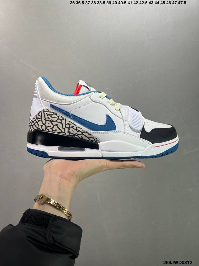 公司级耐克 Nike Aj312 Air Jordan Legacy 312 Nrg Pure White 官方货号:Cd7069 141乔丹联名号称 最强三合