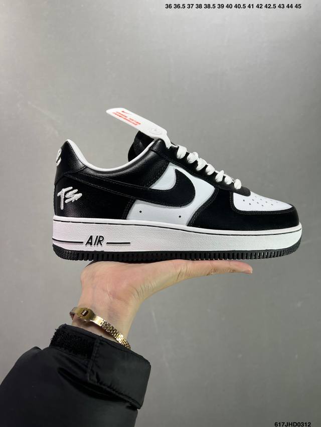 Nike Air Force 1 07 Low Ts空军一号低帮休闲板鞋 原楦头原纸板 清洁度完美 全掌内置蜂窝气垫 中底钢印 拉帮完美 货号 Fj5756-1