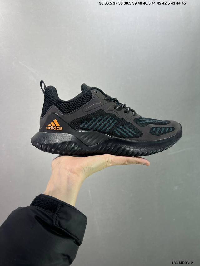 Adidas 阿迪达斯 Alphabounce Beyond M B43613 阿尔法马牌大底 网面透气跑步鞋 尺码 40 40.5 41 42 42.5 43