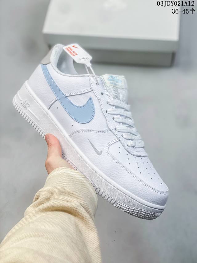 公司级带半码 耐克nike Air Force 1 Low 空军一号低帮休闲板鞋 打造纯正空军版型#专注外贸渠道 全掌内置蜂窝气垫 #原盒配件 原厂中底钢印 拉