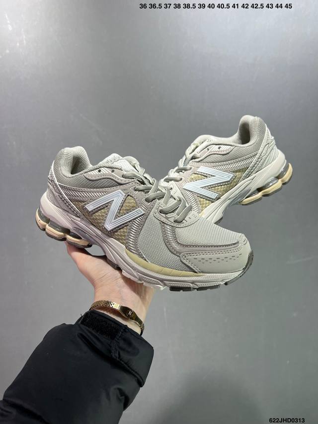 公司级new Balance Ml860 Nb新百伦系列经典复古老爹风休闲运动慢跑鞋 860 是new Balance 著名的复古跑鞋型号 其heyday 需追