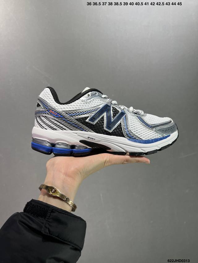 公司级new Balance Ml860 Nb新百伦系列经典复古老爹风休闲运动慢跑鞋 860 是new Balance 著名的复古跑鞋型号 其heyday 需追