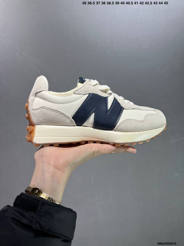 公司级新百伦nb327 New Balance 327 复古先锋 Ms327系列复古休闲运动慢跑鞋 上世纪 70 年代的意大利街头风格 Size:36 37 3