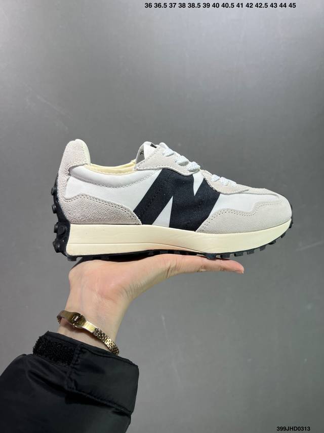 公司级新百伦nb327 New Balance 327 复古先锋 Ms327系列复古休闲运动慢跑鞋 上世纪 70 年代的意大利街头风格 Size:36 37 3