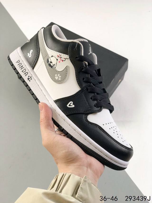 公司级真标带半码 乔丹air Jordan 1 Low Aj1 Wh 乔1 低帮复古文化休闲运动篮球鞋 凭借出色的性能和吸睛的外观 Air Jordan直是风球