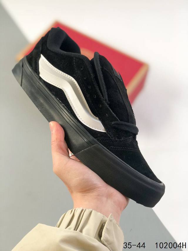 硫化真标带半码 Vans 万斯 Old Skool 时尚百搭 耐磨防滑 低帮休闲运动休闲板鞋 Id:102004H