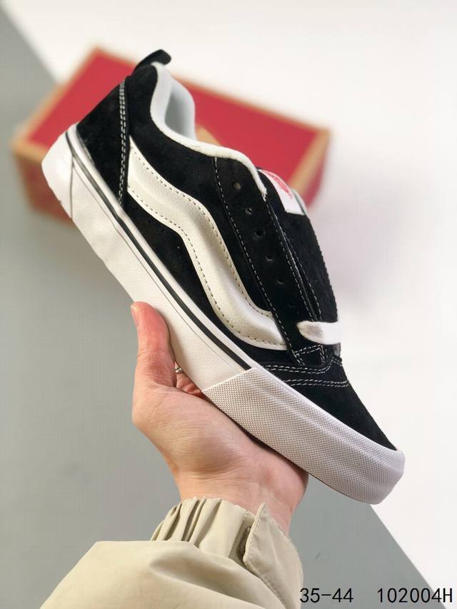 硫化真标带半码 Vans 万斯 Old Skool 时尚百搭 耐磨防滑 低帮休闲运动休闲板鞋 Id:102004H