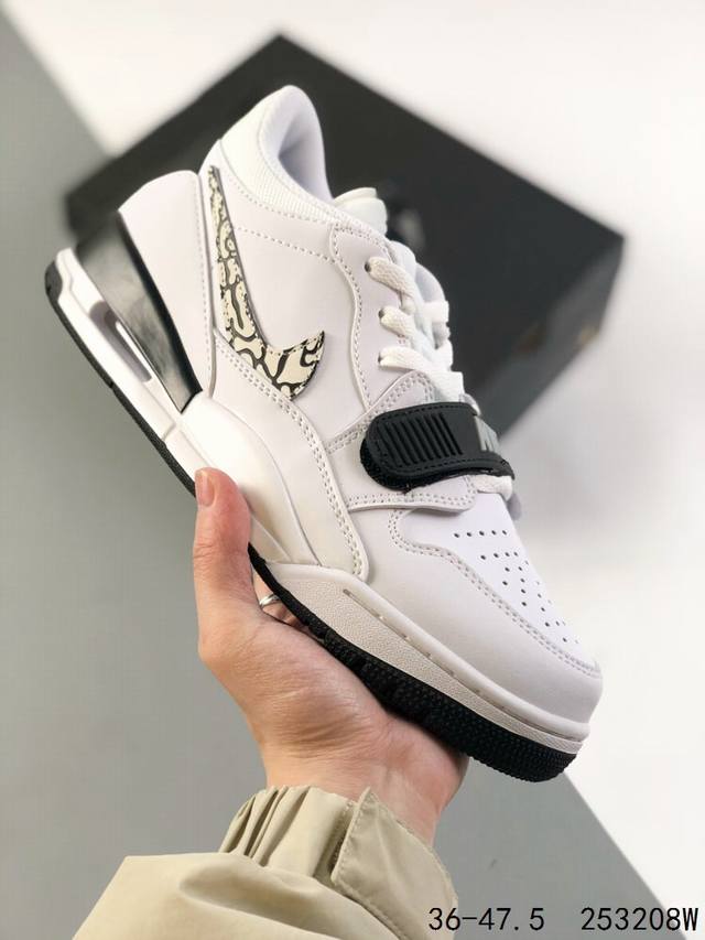 公司级真标带半码 乔丹一代 低帮 气垫 Air Jordan Legacy 312 Low 乔丹联名 号称 最强三合一 的 Jordan Legacy 312