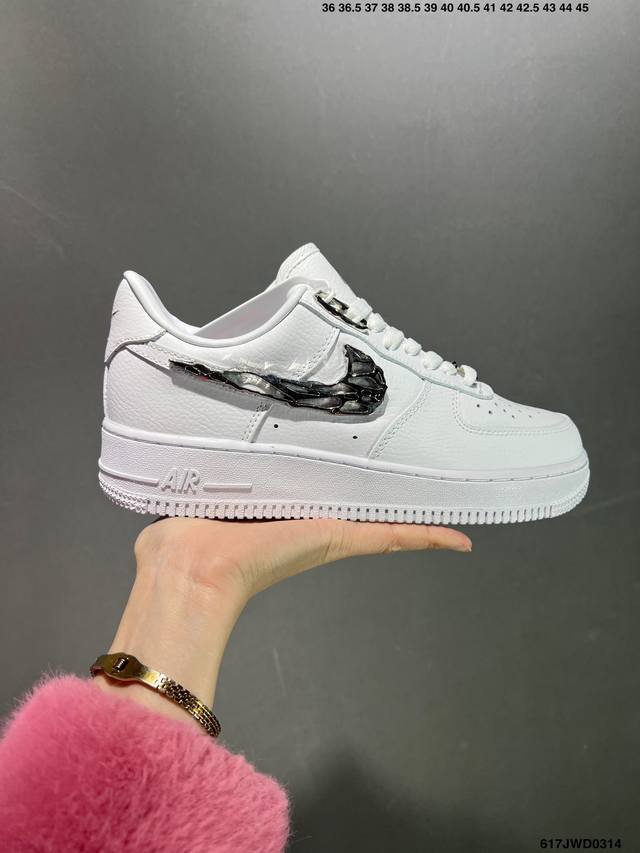 公司级耐克nike Air Force 1 Low 空军一号低帮休闲板鞋 打造纯正空军版型#专注外贸渠道 全掌内置蜂窝气垫 #原盒配件 原厂中底钢印 拉帮完美