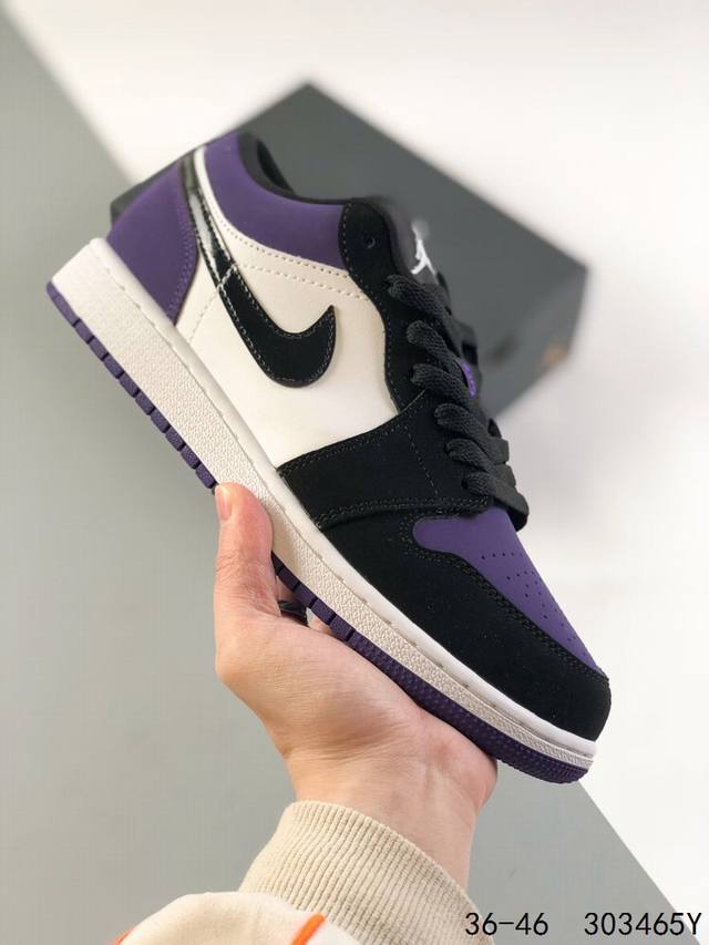 公司级真标带半码 乔丹air Jordan 1 Low Aj1 Wh 乔1 低帮复古文化休闲运动篮球鞋 凭借出色的性能和吸睛的外观 Air Jordan直是风球