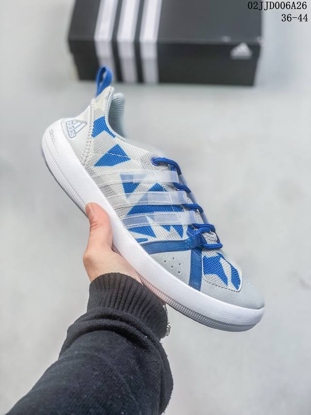 阿迪达斯 Adidas Climacool Boat Lace 2023夏季新款运动户外网面透气溯溪鞋涉水鞋 货号 B26624 尺码 36 44 编码 02J