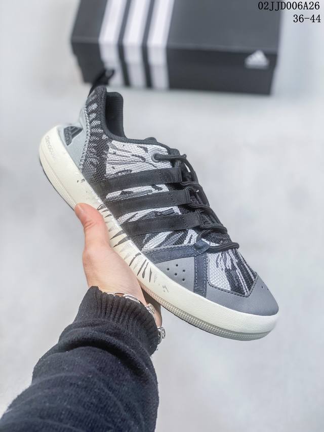 阿迪达斯 Adidas Climacool Boat Lace 2023夏季新款运动户外网面透气溯溪鞋涉水鞋 货号 B26624 尺码 36 44 编码 02J