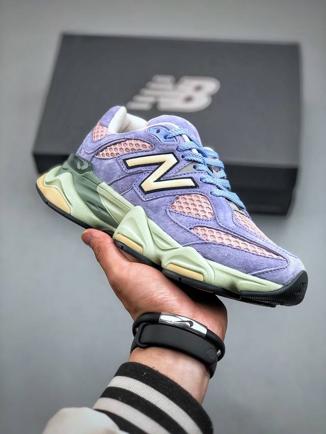 Joe Freshgoods X New Balance Nb9060 联名款 复古休闲运动慢跑鞋 #鞋款灵感源自设计师本人对夏日的怀日回忆 鞋面大身由空间双格