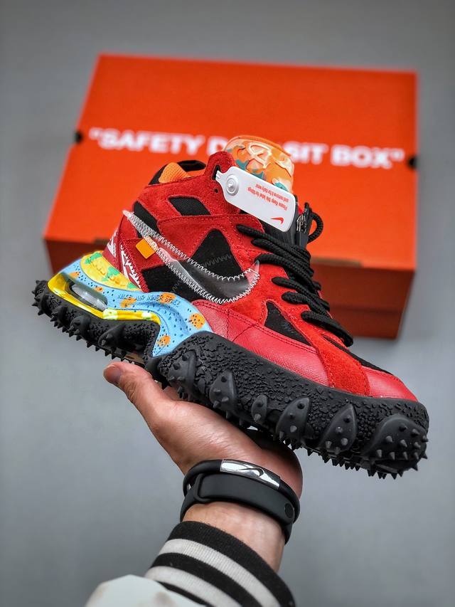 Off-White X Nike Air Terra Forma 美拉德配色 货号 Dq1615-800 最近 Off-White 与 Nike 再度携手以 N