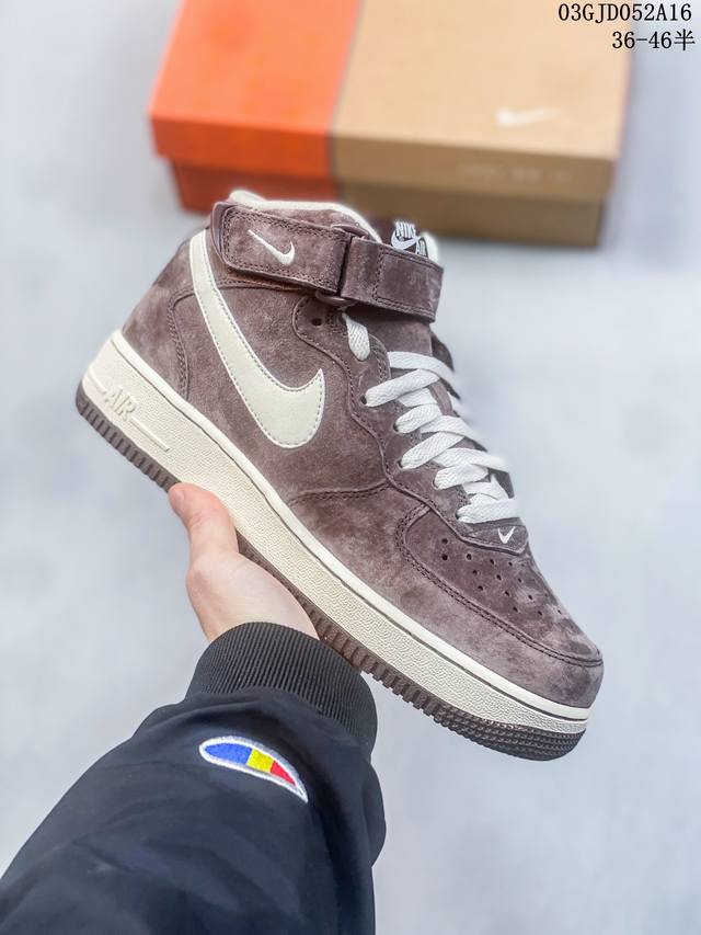 公司级带半码 耐克nike Air Force 1 Low 空军一号低帮休闲板鞋 打造纯正空军版型#专注外贸渠道 全掌内置蜂窝气垫 #原盒配件 原厂中底钢印 拉