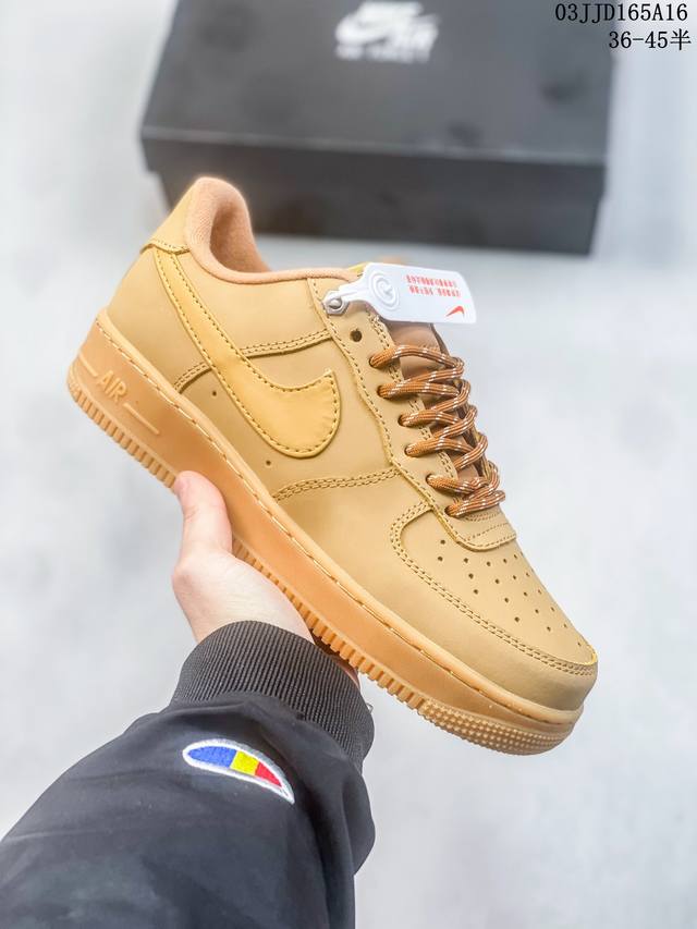 公司级带半码 耐克nike Air Force 1 Low 空军一号低帮休闲板鞋 打造纯正空军版型#专注外贸渠道 全掌内置蜂窝气垫 #原盒配件 原厂中底钢印 拉