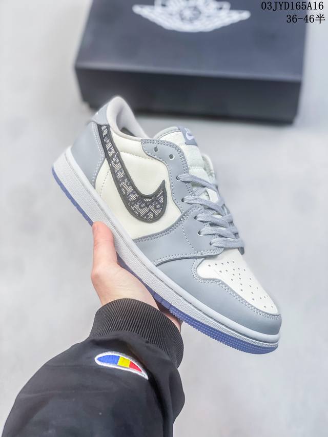 乔丹air Jordan 1 Low Aj1 Wh 乔1 低帮复古文化休闲运动篮球鞋 凭借出色的性能和吸睛的外观 Air Jordan直是风球场和街头的时尚标杆