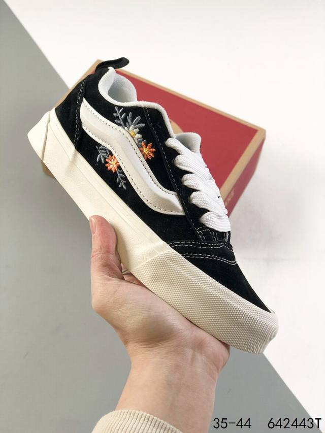 硫化真标带半码 Vans 万斯 Old Skool 时尚百搭 耐磨防滑 低帮休闲运动板鞋 Id:642443T