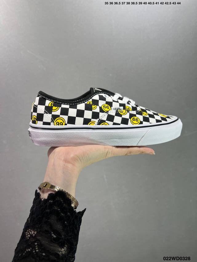 Vans 万斯 男女鞋真标硫化工艺 升级正确原装铝楦数据楦型 精准收腰起翘牛津大底万斯vans Authentic Era 44 Dx 高端系列低帮系带复古帆布