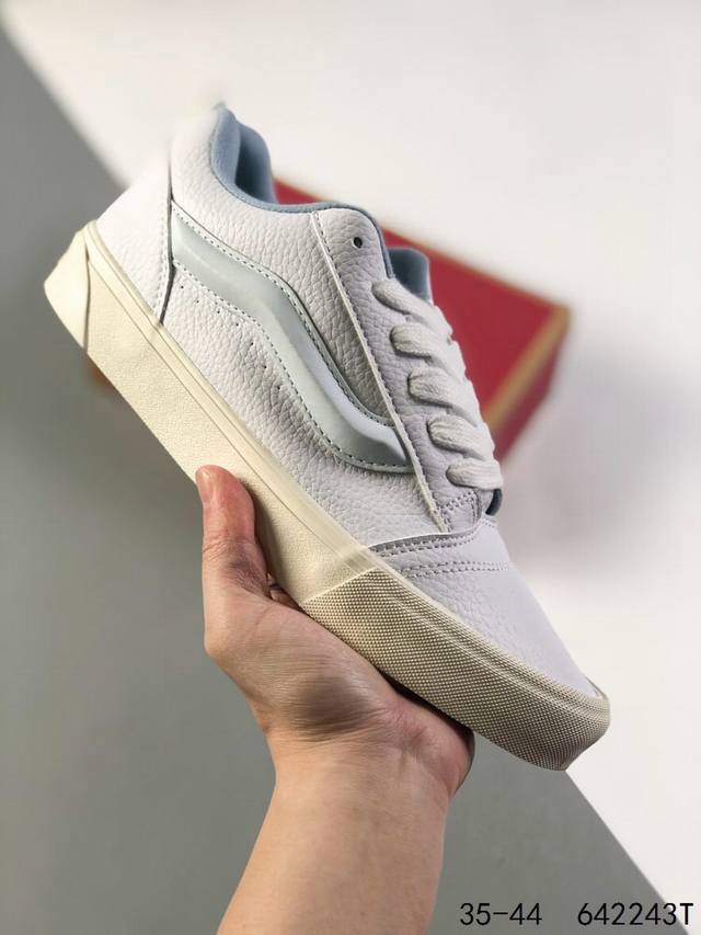 硫化底带半码 Vans 万斯 Old Skool 时尚百搭 耐磨防滑 低帮休闲运动板鞋 Id:642243T