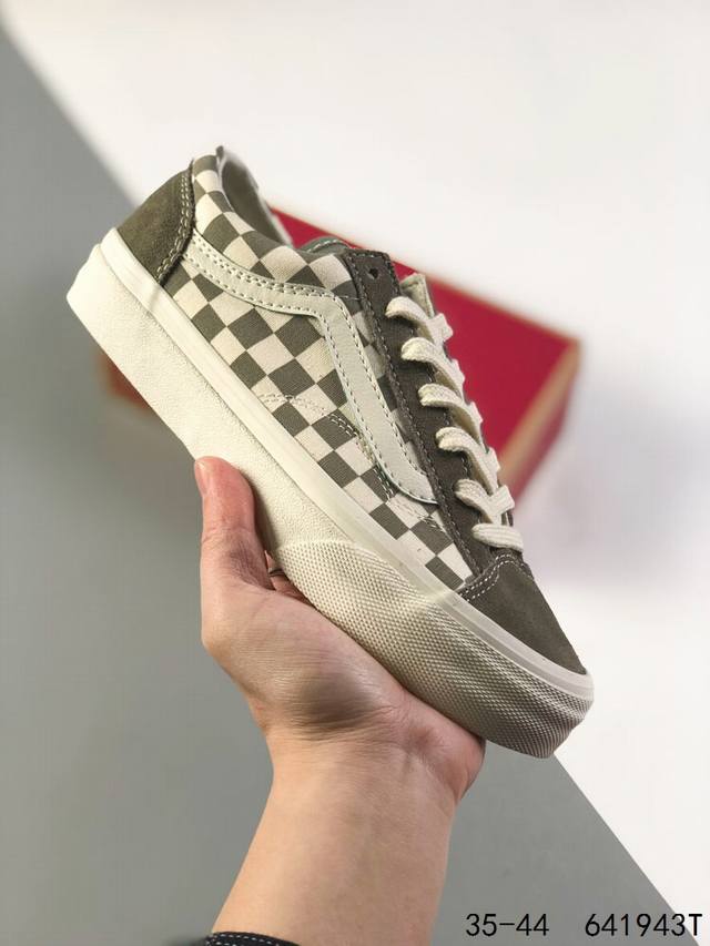 硫化底带半码 Vans 万斯 Old Skool 时尚低帮百搭 耐磨防滑 休闲运动板鞋 Id:641943T