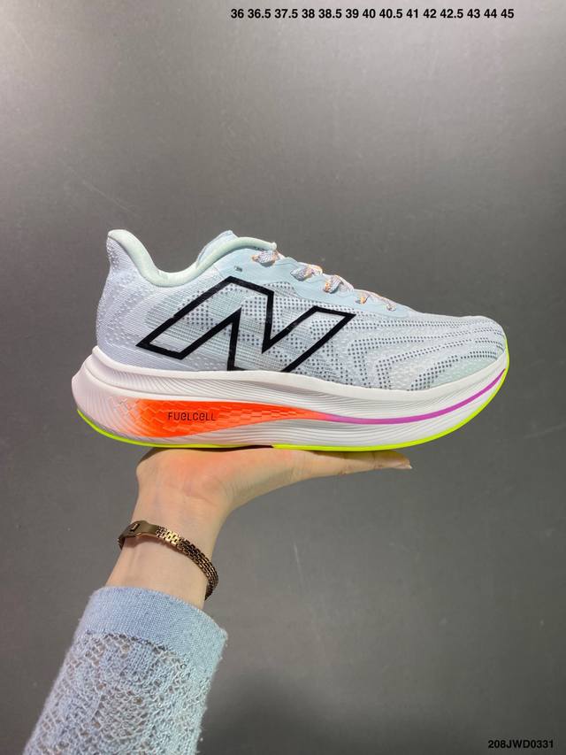 公司级new Balance Fuelcell Supercomp Trainer V2 轻量跑鞋 全网最高版本#男女鞋真标半码制#原楦原纸版开发版型#采用超轻