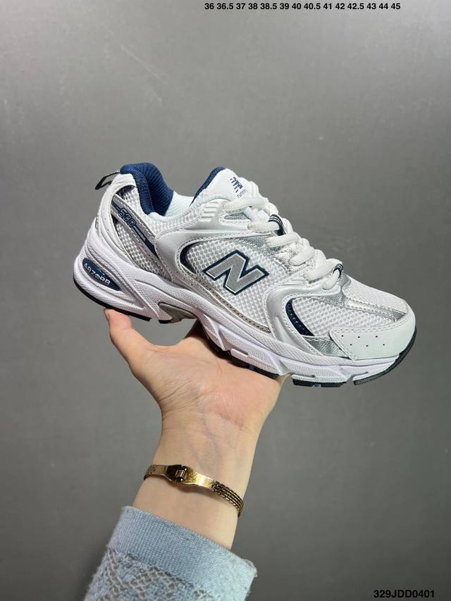 Nebwalance 530系列运动鞋续 Nb530后又一双颜值担当的复古运动鞋 New Balance S博挚爱小众老爹鞋 货号 Mr530Kob Size: